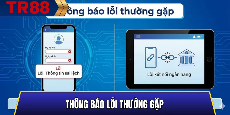 Thông báo lỗi thường gặp