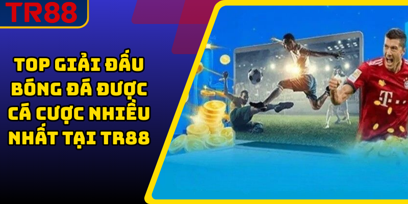 Top Giải Đấu Bóng Đá Được Cá Cược Nhiều Nhất Tại TR88